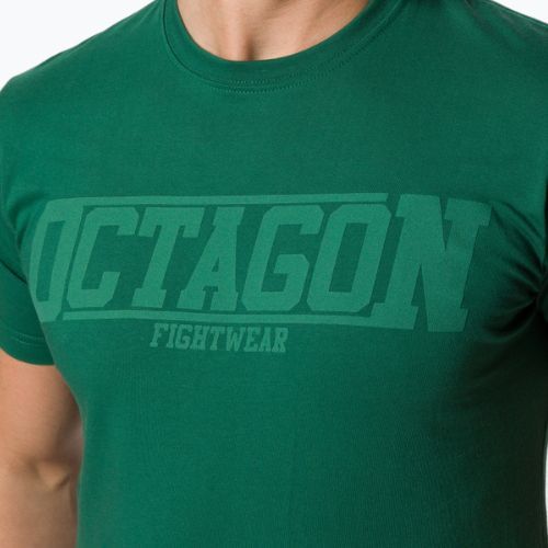 Octagon Fight Wear vyriški marškinėliai žali