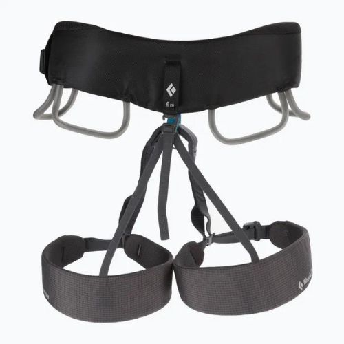 Black Diamond Momentum antracito spalvos vyriški laipiojimo diržai