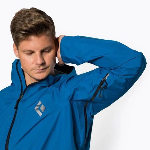 Black Diamond Liquid Point kingfisher vyriška striukė nuo lietaus