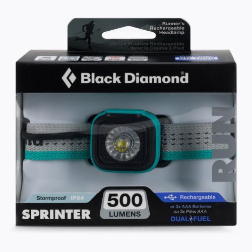 Black Diamond Sprinter 500 tamsios patinos galvos žibintuvėlis
