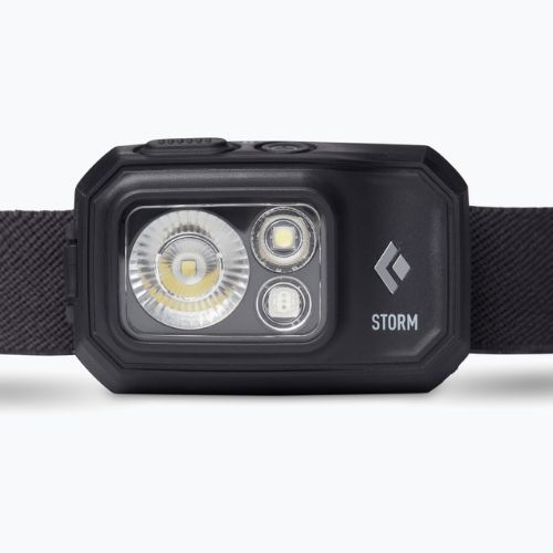 Juodos spalvos galvos žibintuvėlis Black Diamond Storm 450