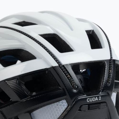 CASCO moteriškas dviratininko šalmas Cuda baltos ir juodos spalvos 2 04.1607