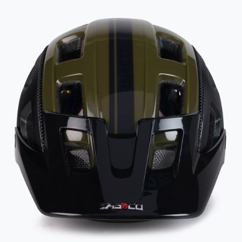 CASCO MTBE 2 dviratininko šalmas juodai žalias 04.1345