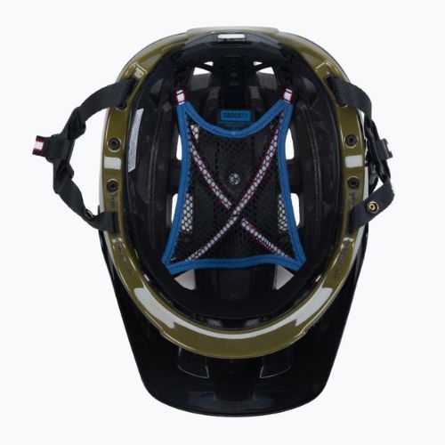 CASCO MTBE 2 dviratininko šalmas juodai žalias 04.1345