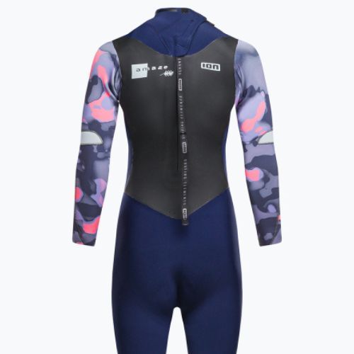 Moteriškas ION Amaze Amp 4/3 mm tamsiai mėlynas plaukimo kostiumas 48223-4507