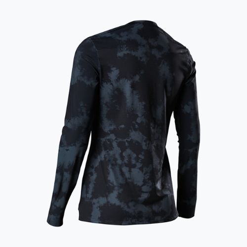 Moteriški dviratininkų marškinėliai Fox Racing Flexair Ersey TS57 LS black 29586