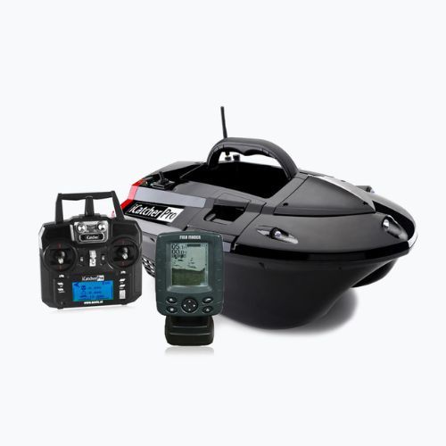 BearCreeks iCatcher Pro masalas valtis + GPS autopilotas sistema VF Echo sounder juoda BC.V3.PRO.4