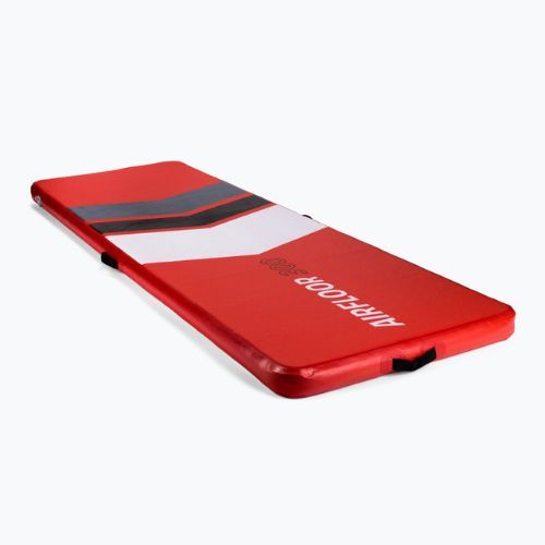 Pure4Fun baltos ir raudonos spalvų pripučiamas treniruočių kilimėlis P4F940190