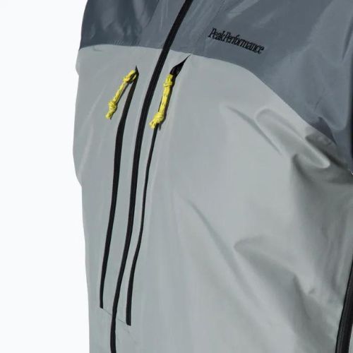 Vyriška Peak Performance Vislight PRO pilka striukė nuo lietaus G77197040