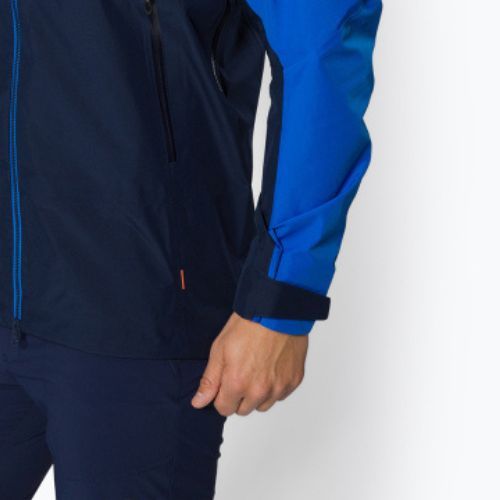 Mammut Crater HS vyriška striukė nuo lietaus mėlyna ir tamsiai mėlyna