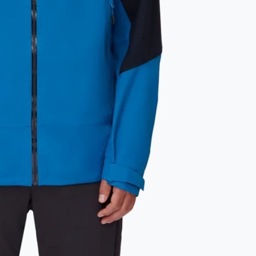 Mammut Convey Tour HS vyriška hardshell striukė mėlyna ir tamsiai mėlyna