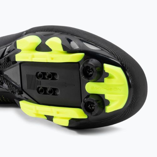 Vyriški MTB dviračių batai Northwave Origin Plus 2 black/yellow 80212005