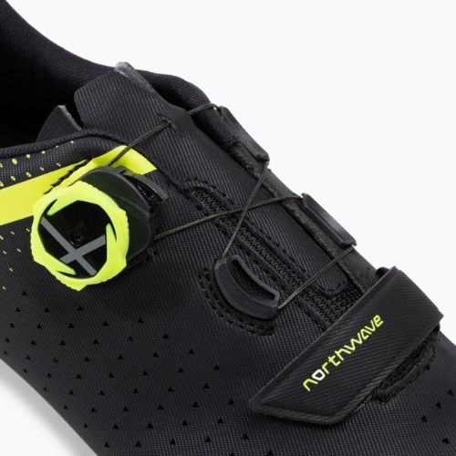 Vyriški MTB dviračių batai Northwave Origin Plus 2 black/yellow 80212005