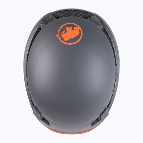 Mammut Crag Sender alpinistinis šalmas pilkos spalvos