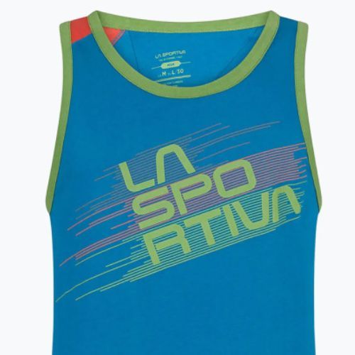 Vyriški alpinistiniai marškinėliai La Sportiva Stripe Tank blue H13623313