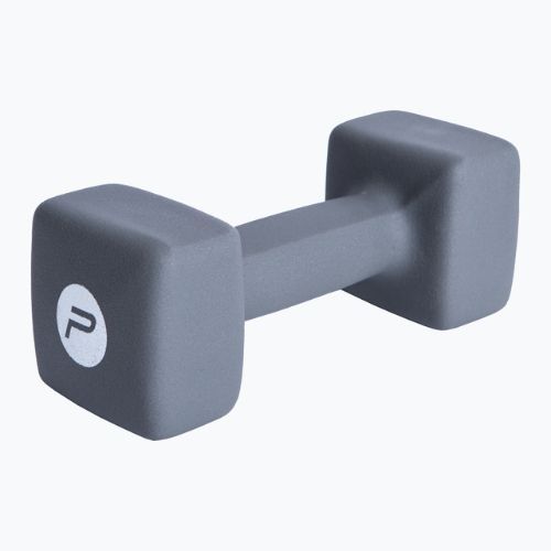 Neopreninis 6 kg hantelis Pure2Improve pilkas P2I201440