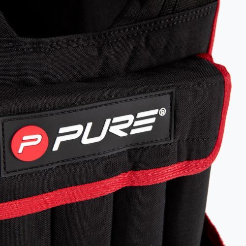 Pure2Improve liemenė su svoriu 20 kg treniruočių liemenė juoda P2I202330
