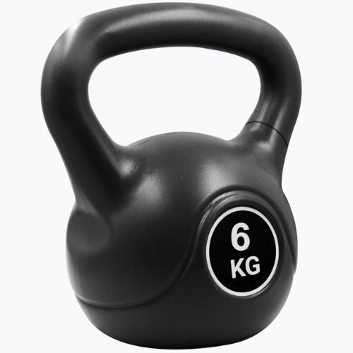 Kettlebell 6 kg Pure2Improve juodas P2I202090