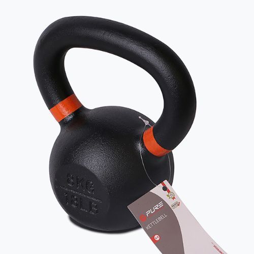 Kettlebell 8 kg Pure2Improve juodas P2I810090