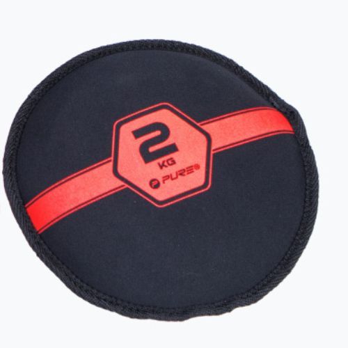 Pure2Improve Sandbell 2 kg maišelis juodos ir raudonos spalvos P2I201210