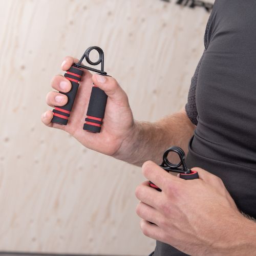 Pure2Improve Strength raudonos/juodos spalvos treniruoklių rinkinys P2I230040