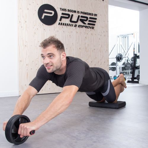 Pure2Improve Strength raudonos/juodos spalvos treniruoklių rinkinys P2I230040