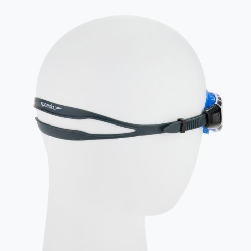 Speedo Futura Biofuse Flexiseal oxid pilki/balti/mėlyni plaukimo akiniai 68-11315C107