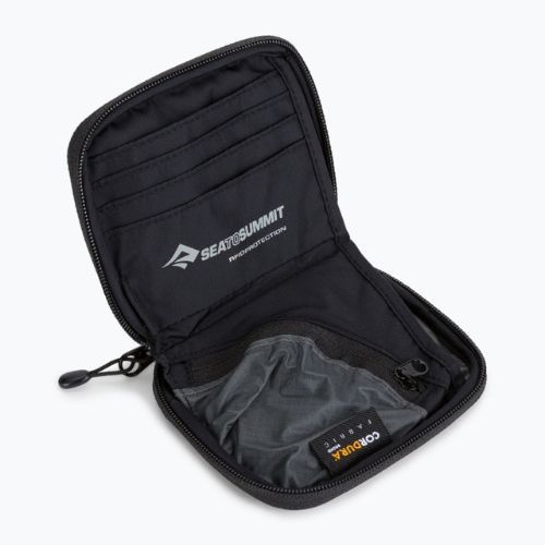 Sea to Summit kelioninė piniginė su RFID apsauga pilkai juoda ATLTWRFIDSBK