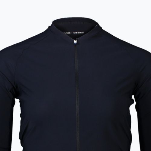 Moteriška dviratininkų apranga ilgomis rankovėmis POC Essential Road navy black