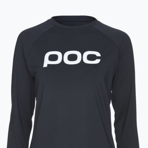 Moteriški dviračių marškinėliai POC Reform Enduro Jersey uranium black