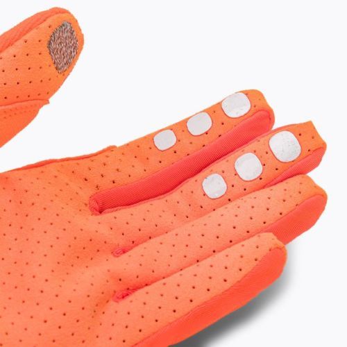 POC Resistance Enduro Adj zink oranžinės dviratininkų pirštinės