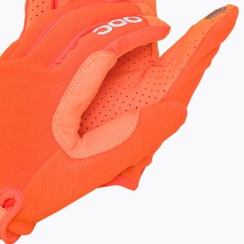 POC Resistance Enduro Adj zink oranžinės dviratininkų pirštinės