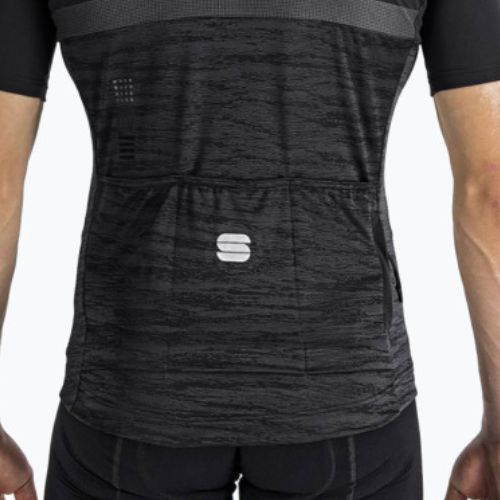 Vyriški Sportful Giara dviratininkų marškinėliai juodi 1121020.002