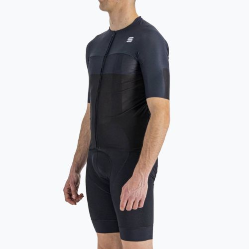 Vyriški Sportful Light Pro dviratininkų marškinėliai juodi 1122004.002