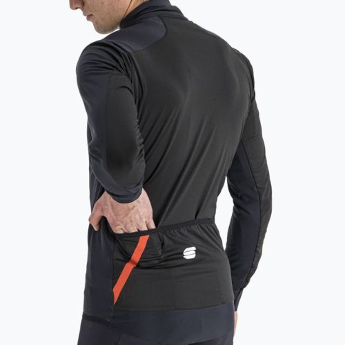 Vyriška Sportful Fiandre Light No Rain dviračių striukė juoda 1120021.002