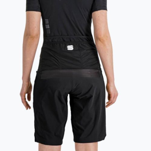 Moteriški Sportful Giara Overshort dviračių šortai juodi 1122033.002