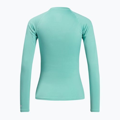 Moteriški plaukimo marškinėliai ilgomis rankovėmis O'Neill Basic Skins Rash Guard light/aqua
