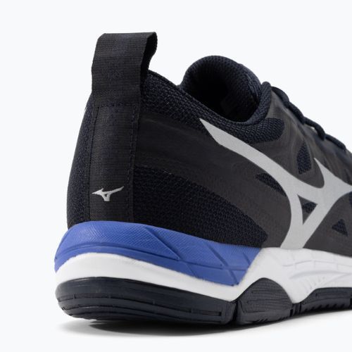 Vyriški tinklinio bateliai Mizuno Wave Supersonic 2 navy blue V1GA204002