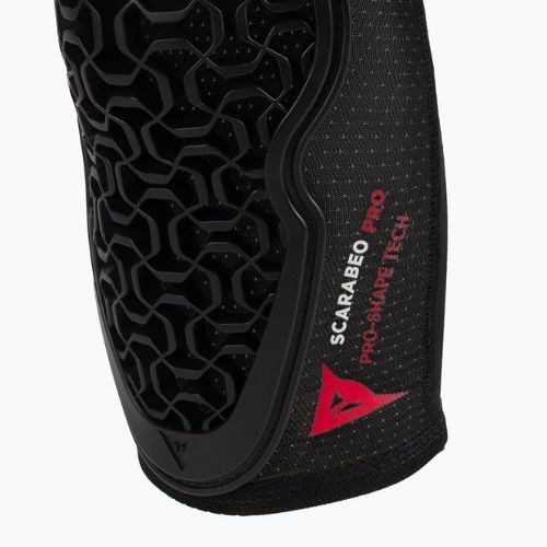 Dainese Scarabeo Pro juodos spalvos vaikiškos dviratininkų alkūnių apsaugos