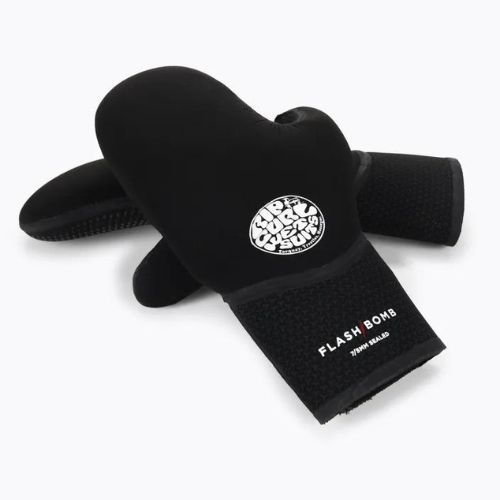 Rip Curl Flashbomb 90 7/5mm vyriškos neopreninės pirštinės juodos WGLYFF