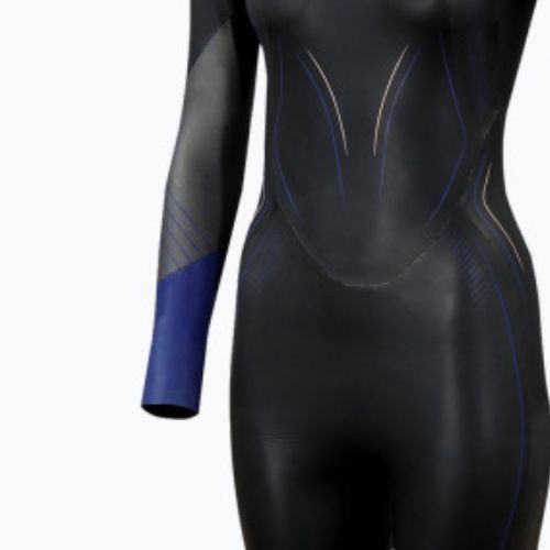 Moteriškas ZONE3 Aspire triatlono hidrokostiumas juodas WS19WASP101