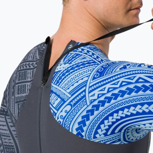 ZONE3 Kona Target mėlynas vyriškas triatlono hidrokostiumas SS18MWTC101