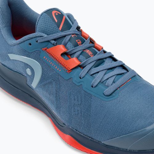 HEAD vyriški teniso bateliai Sprint Pro 3.5 Clay blue 273052