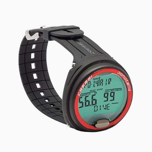 Cressi Donatello nardymo kompiuteris juodas/raudonas KS860058