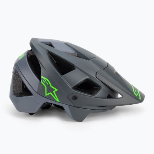 Dviračių šalmas Alpinestars Vector Pro Atom tamsiai pilkas/šaltai pilkas matinis