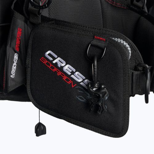 Cressi Scorpion nardymo striukė juoda IC770001