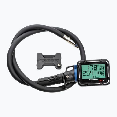 Cressi Digi2 skaitmeninis nardymo pultas mėlynos spalvos KC800020