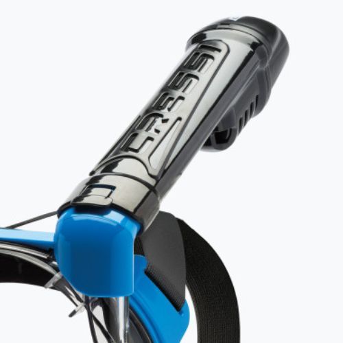 Cressi Baron viso veido kaukė, skirta nardymui su vamzdeliu, juoda ir mėlyna XDT025020