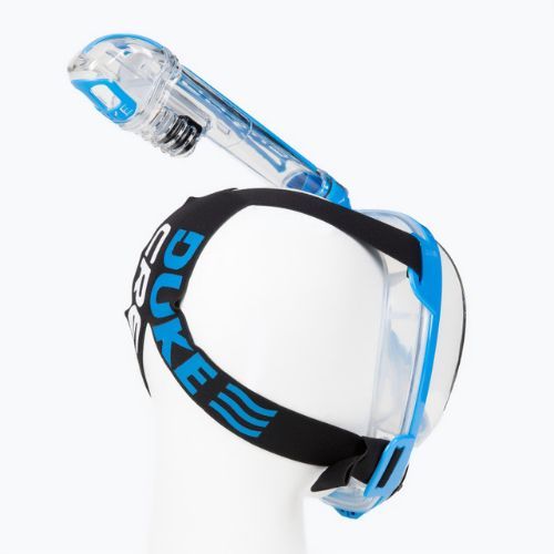 Cressi Duke Dry viso veido kaukė nardymui su vamzdeliu, mėlyna XDT000020