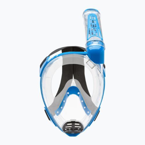 Cressi Duke Dry viso veido kaukė nardymui su vamzdeliu, mėlyna XDT000020
